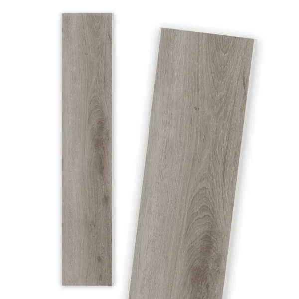 Piso Vinilico SPC Tipo Madera Color Nogal