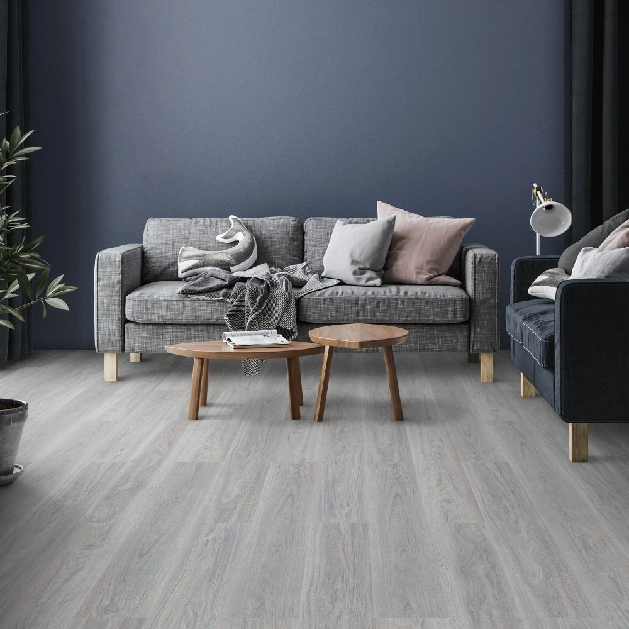 Piso Vinilico SPC Tipo Madera Color Roble - Imagen 3