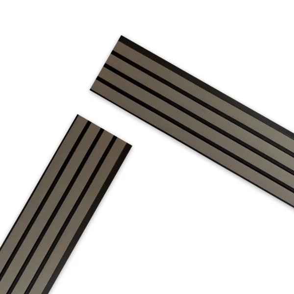 Panel Decorativo para Exterior Lambrin WPC Color Gris