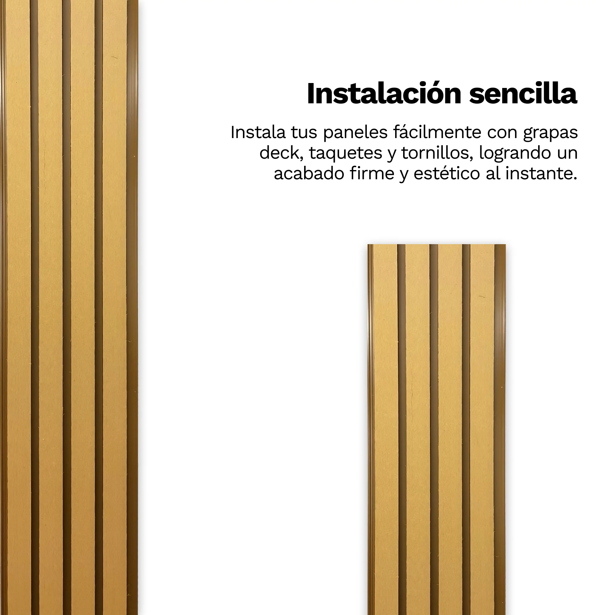 Tira de Panel Decorativo para Exterior Lambrin WPC - Imagen 9